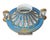 Pair of Sèvres Style Celestial Blue Porcelain Urns. Early 20th Century, France. For Sale - Image 9 of 12