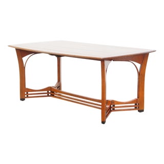 Art Nouveau Dining Table from Schuitema For Sale