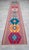 Hand Woven Silk Runner Rug . Full Tribal Design Hallway Colorful Runner Rug New - 2′7″ X 14′3″ For Sale - Image 4 of 15