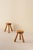 Stools produced by Ingvar Hildingsson, Sweden. Signed "IH". Designed 1970s. This piece is attributed to the mentioned...