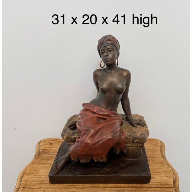 Emmanuel Villanis, Nude L Esclave, 19th Century, Bronze For Sale - Image 14 of 17