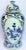 Chinoiserie Chinoiserie White & Blue Botanical Ginger Jar - a Pair For Sale - Image 3 of 12