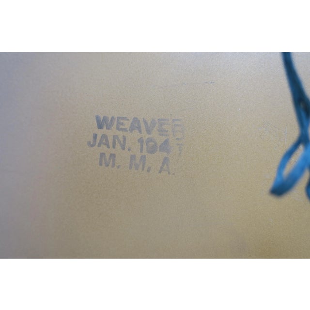 Art Deco Pink Rose Glass Round Wall Mirror, Circa 1940s For Sale - Image 10 of 12