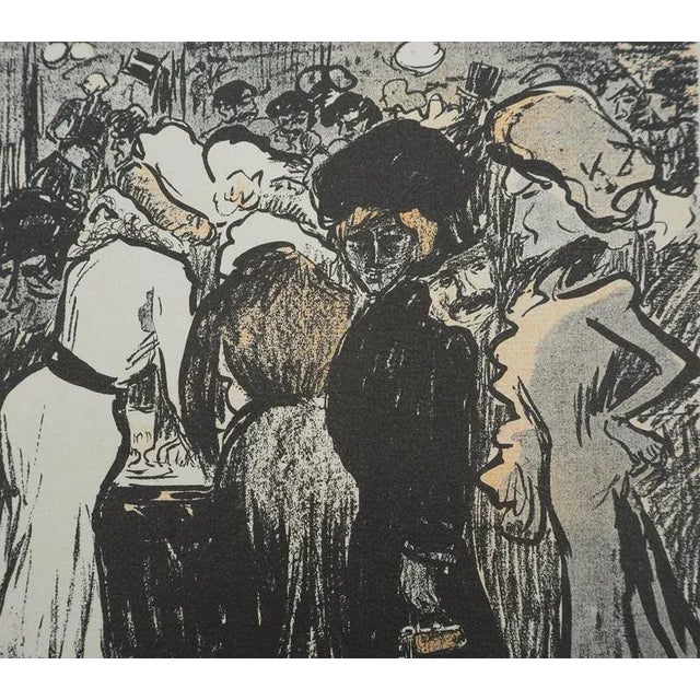 Kees VVan Dongem, Woman in Black, Lithograph For Sale - Image 4 of 7