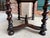 Antique English Barley Twist Writing Table Library Desk Jacobean Walnut C1880 For Sale - Image 16 of 18