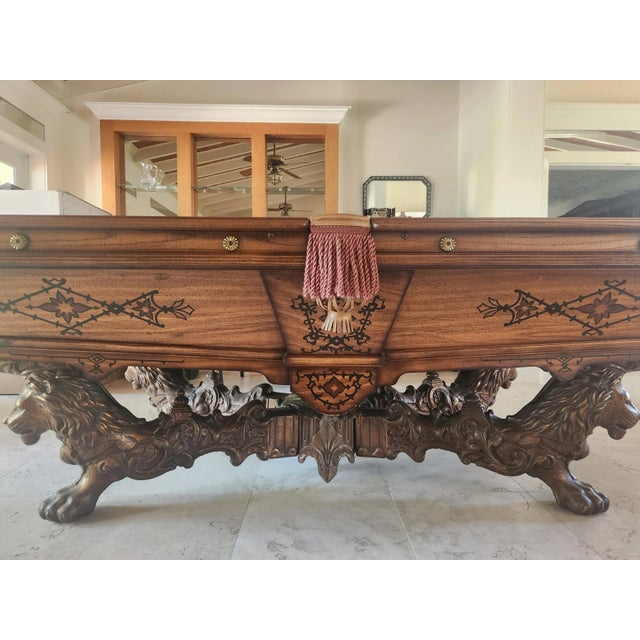 1990s Golden West Vintage Billiards Pool Table For Sale - Image 13 of 18