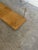 Vintage Danish Oak Wall Shelf With Brass Brackets Scandinavian Floating Shelf For Sale In Los Angeles - Image 6 of 9