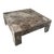1970s Vintage Grayscale Marble Coffee Table For Sale