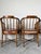 Vintage Drexel Hollywood Regency Faux Bamboo Carved Wood Dining Chairs – Set of 4 For Sale - Image 12 of 18