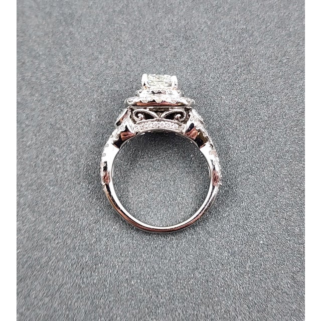 Metal 1.10 Ct Gia Certified Diamond Ring Size 5 For Sale - Image 7 of 10