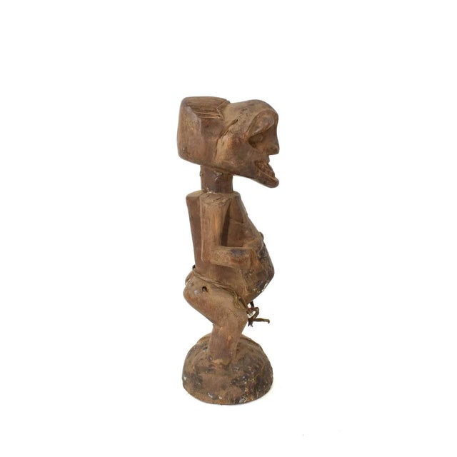 Wood Early 20th Century Songye Nkishi Power Fetish Figure For Sale - Image 7 of 9