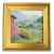 Silvio Silvestri, Listed Artist Taos New Mexico Landscape Oil Painting W/ Antiqued Gold Wood Frame For Sale