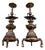 Japanese Altar Candlesticks with Cranes, 1960s, Set of 2 For Sale