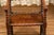 19th Century Antique Bobbin Turned Oak Armchair For Sale - Image 5 of 8