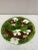 Majolica strawberries plate Orchies, circa 1890.