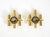 Three-Arm Brass Wall Lamps, 1960s, Set of 2 For Sale - Image 17 of 18
