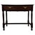 A handsome 18th-century English side table, finely crafted from oak and distinguished by its traditional turned legs,...