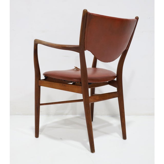 1950s Finn Juhl for Bovirke Bo 46 Armchair in Teak For Sale - Image 5 of 11