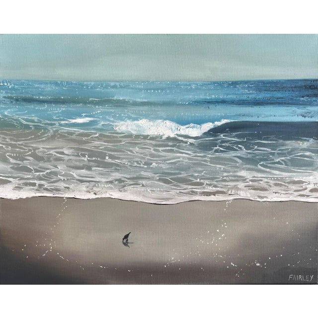 Blue Spring Dream, Original Oil Painting by Jessica Fairley For Sale - Image 8 of 8