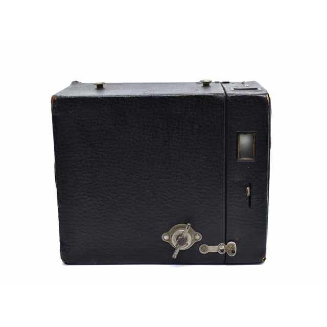 Black 1900's Eastman Kodak No 2a Brownie Model B Box Camera Usa For Sale - Image 8 of 10