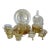 Depression Era Heisey Empress Sahara Yellow Glass Dinnerware Collection, 25 Pieces For Sale
