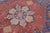 Art Nouveau Vintage 1990's Blue/Red Wool Rug - 9'5'' X 12'8'' For Sale - Image 4 of 10