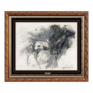 1950s Triple Crown - Belmont, LeRoy Neiman For Sale