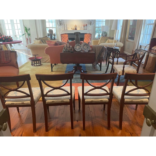 Early 19th Century Regency Mahogany Chairs - Set of 6 For Sale - Image 4 of 13