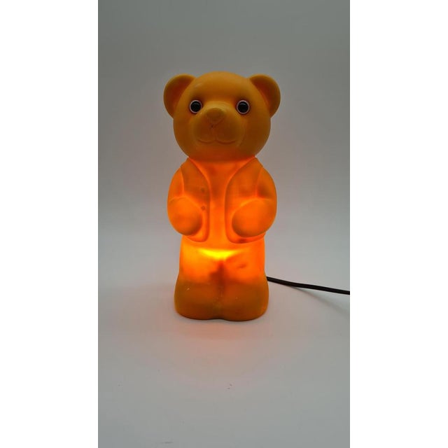 Night Light in Yellow Polypropylene from Lumibär, Germany, 1990s For Sale - Image 8 of 12