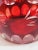 Antique Bohemian Ruby Red Czech Cut Glass Bud Vase For Sale - Image 9 of 11