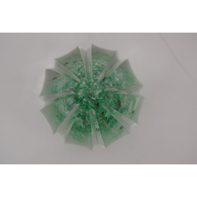 Glass Art Glass Paperweight from Glasswork Novy Bor, 1950s For Sale - Image 7 of 16