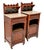 Arts & Crafts Nightstands by Gustave Serrurier-Bovy, 1890s, Set of 2 For Sale - Image 6 of 14