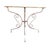 Sheet Metal Garden Table, 1950s For Sale - Image 6 of 11
