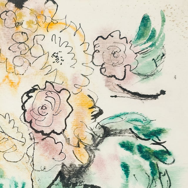 1960s Vase and Flowers - Robert Lohman, C. 1963 For Sale - Image 5 of 8