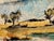 Original watercolor on paper by Henry Emil Salloch, also known as Heinz Emil Salloch, the German-born American artist and...