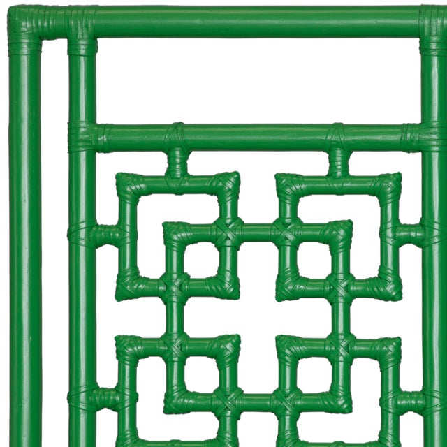 David Francis Palm Springs Platform Bed Twin Extra Long, Bright Green For Sale - Image 4 of 7