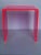 Neon Pink Waterfall End Table For Sale - Image 6 of 10