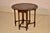 Wood 19th Century English Oak Carved Gate-Leg Table For Sale - Image 7 of 10