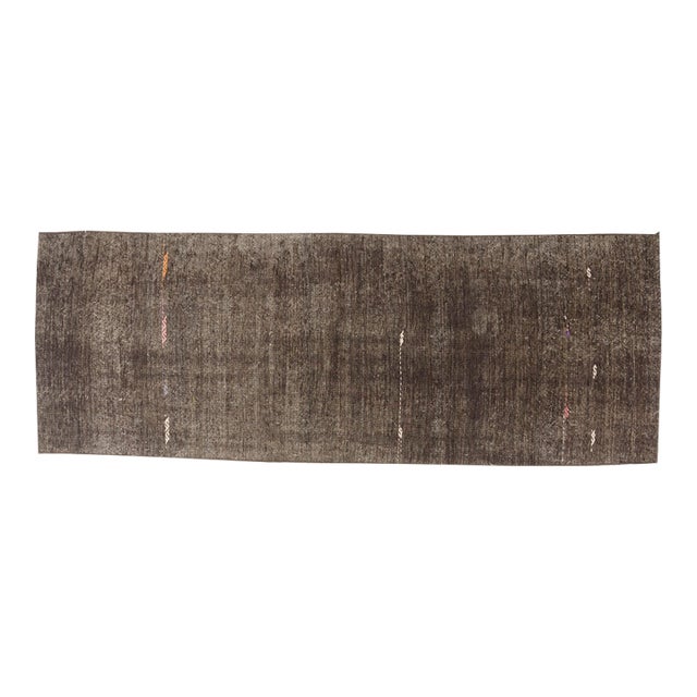 Decorative Vintage Hallway Kilim Runner For Sale