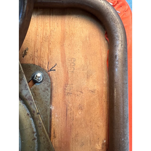Mid-Century Modern Swivel Bar Stools Circa 1960's For Sale - Image 12 of 14