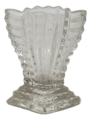 Art Deco Toothpick Case from Hortensja Glasswork, 1930s