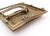 Mid 20th Century Vintage Polished Bronze u.s. Post Office Combination Box Door For Sale - Image 5 of 5