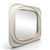 Italian Square Resin Mirror, 1970s For Sale - Image 6 of 6