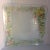 Dorothy Thorpe Dorothy Thorpe California Wild Flower Glass Square Serving Platter For Sale - Image 4 of 13