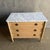 Not Yet Made - Made To Order Marie Classic White Oak 3 Drawer Night Stand White Marble Top Natural Finish For Sale - Image 5 of 15