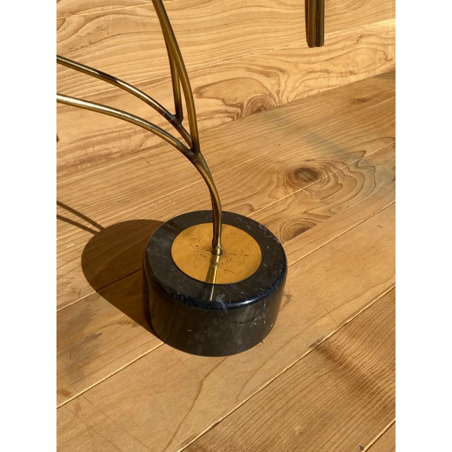 Mid Century Modern Curtis Jere Style Brass Gazelle Tabletop Sculpture For Sale - Image 9 of 9