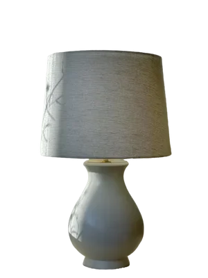 Carrara Ceramic Table Lamp by Wilhelm Kage, 1940s