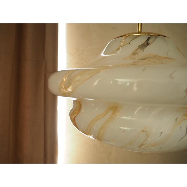 Mid-Century Modern Glass Pendant Light by Stefan Tabery, 1960s For Sale - Image 11 of 13