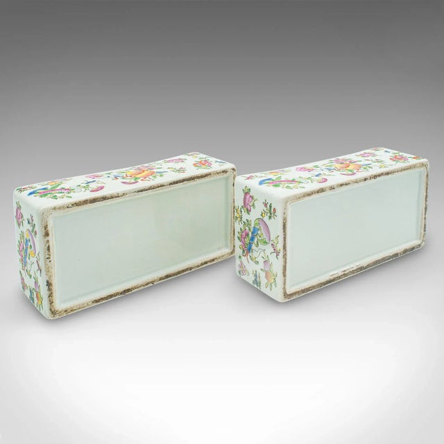 1900's Pair of Antique Decorative Boxes For Sale - Image 11 of 11