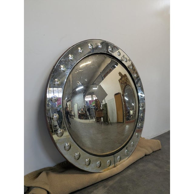 Large Witch Mirror, Early 20th Century For Sale - Image 3 of 8